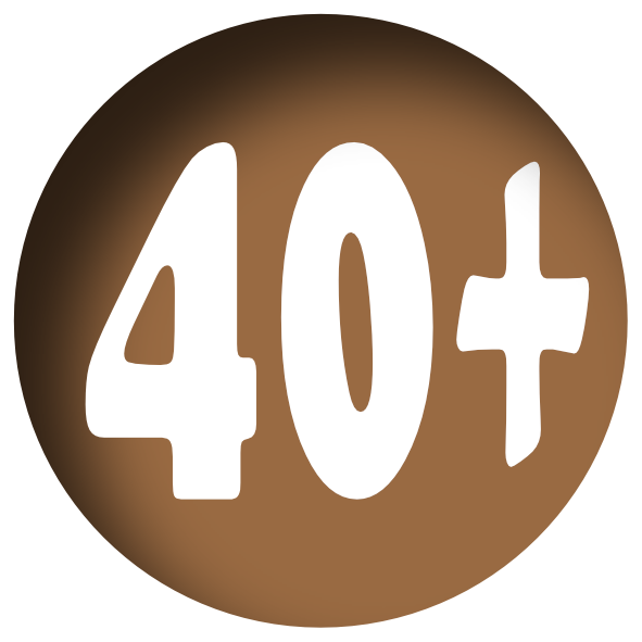 40+