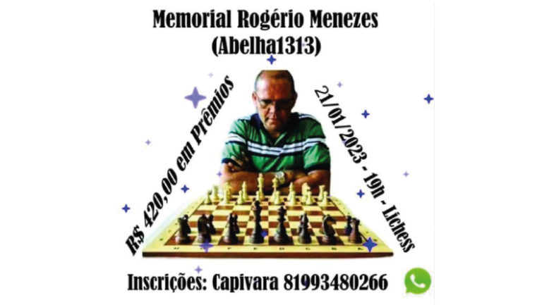 Memorial Roberto Menezes (Abelha1313) – ON-LINE