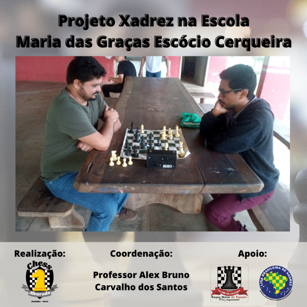 Enxadrista  Projeto Xadrez nas Escolas – Tabapuã-SP