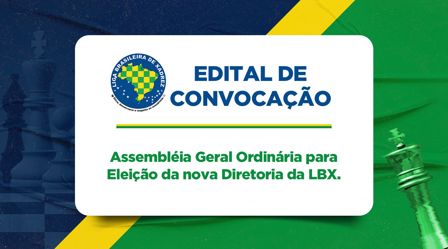 COMUNICADO 03 2023 LBX Liga Brasileira de Xadrez 