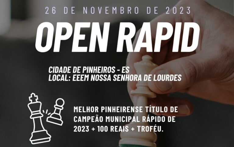 Torneio OPEN Rapid – Cidade de Pinheiros