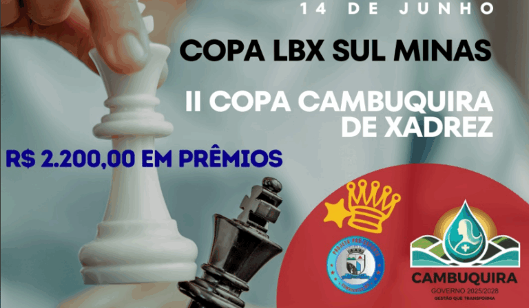 II Copa Cambuquira de Xadrez