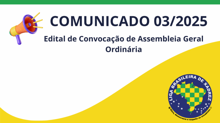 EDITAL DE CONVOCAÇÃO DE ASSEMBLEIA GERAL ORDINÁRIA