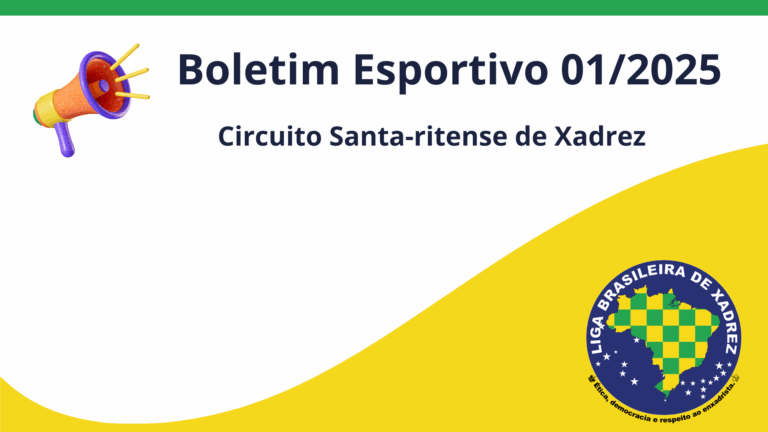 Boletim Esportivo 01/2025