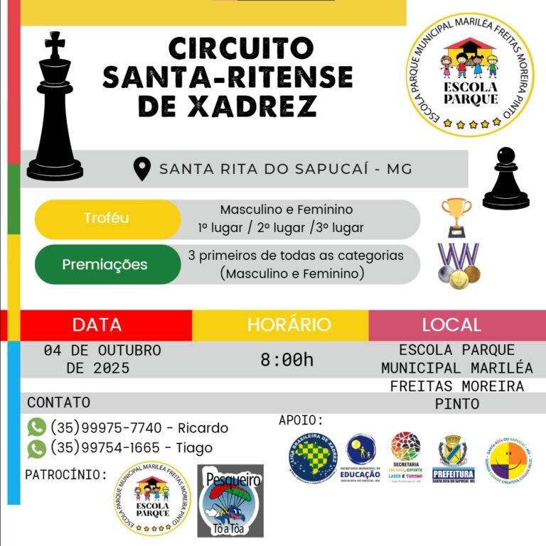 7º Circuito Santaritense de Xadrez