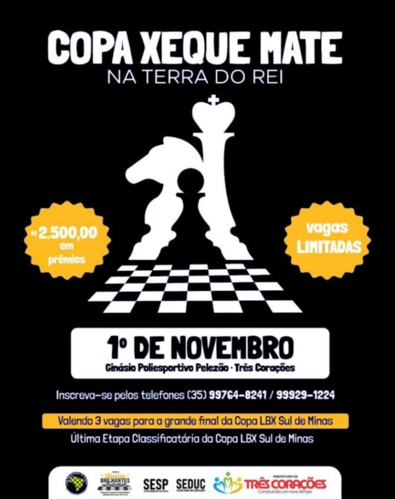 Última Etapa Classificatória da Copa LBX Sul de Minas – Copa Xeque Mate na Terra do Rei