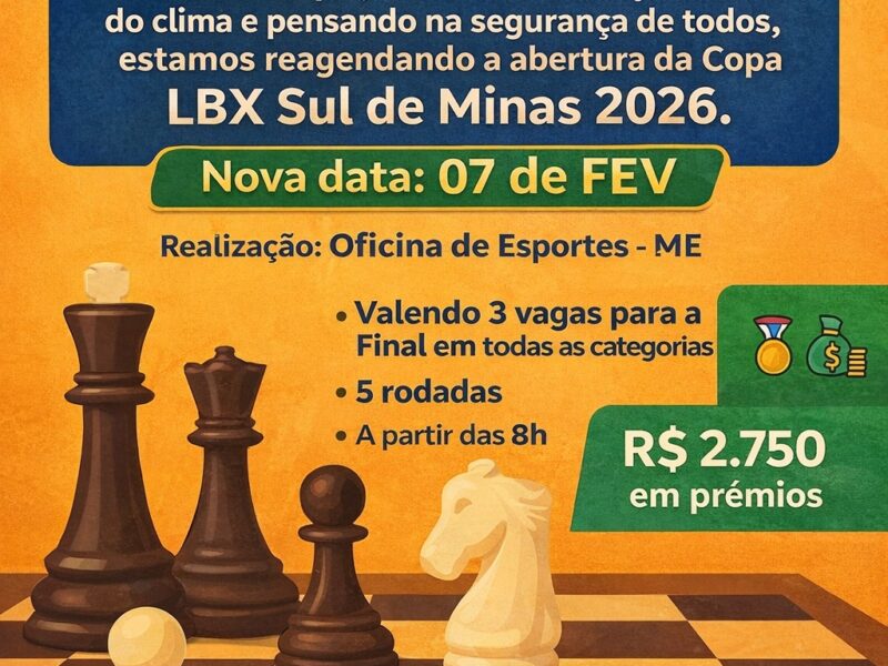 Abertura da Copa LBX Sul de Minas/2026