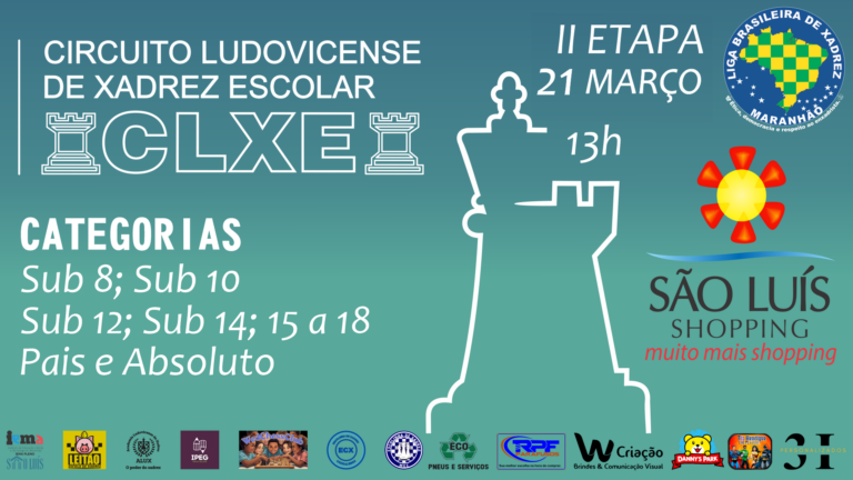 CIRCUITO LUDOVICENSE DE XADREZ ESCOLAR