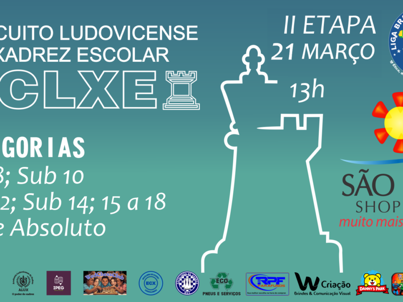 CIRCUITO LUDOVICENSE DE XADREZ ESCOLAR