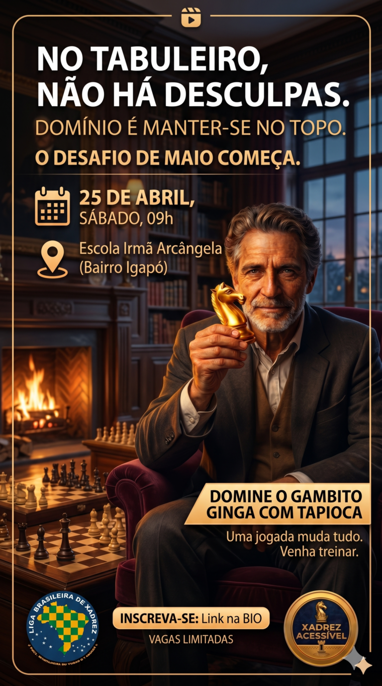 15ª EDIÇÃO XADREZ-ACESSÍVEL