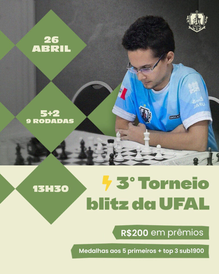 3º Torneio Blitz do CXUFAL