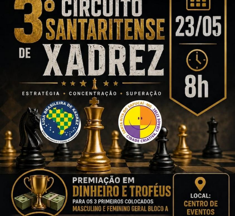 3° Circuito Santaritense de Xadrez
