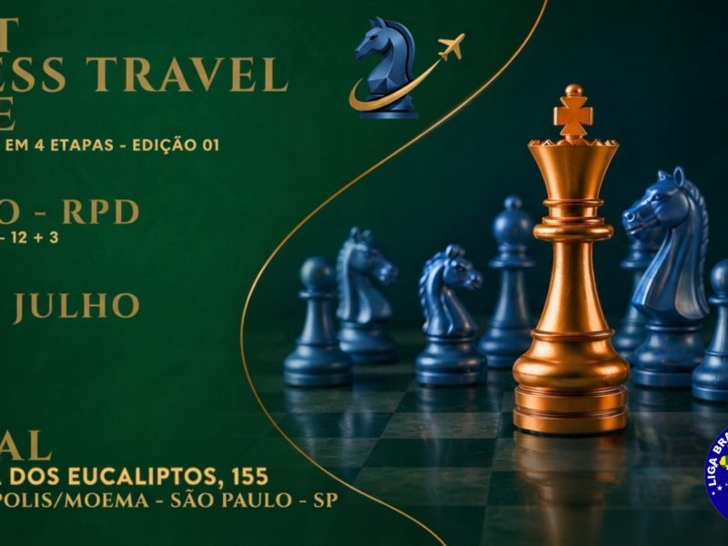I IRT CHESS TRAVEL – FIDE | 1ª Etapa (Série Ouro)