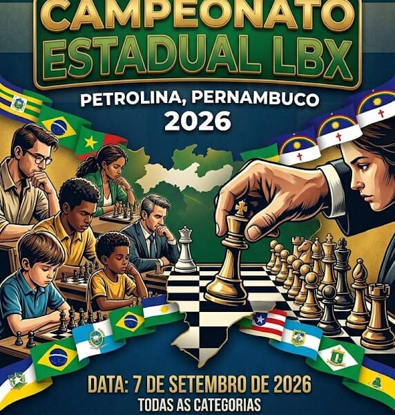 Campeonato Estadual LBX de xadrez Rápido 2026