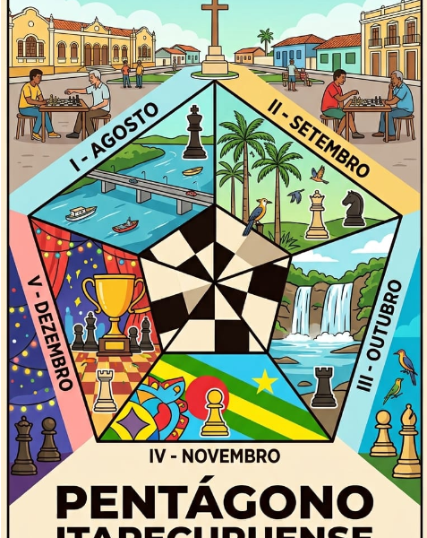 Pentágono Itapecuruense de Xadrez – Etapa Agosto