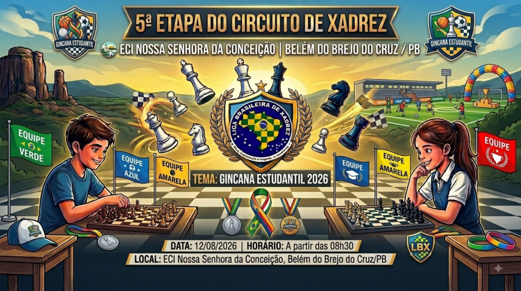 5a Etapa do Circuito de Xadrez ECI Nossa Senhora da Conceição