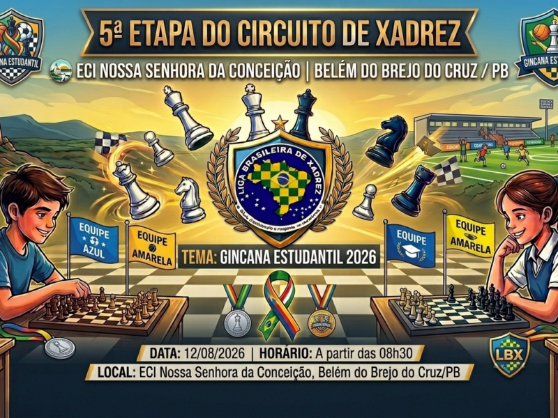 5a Etapa do Circuito de Xadrez ECI Nossa Senhora da Conceição