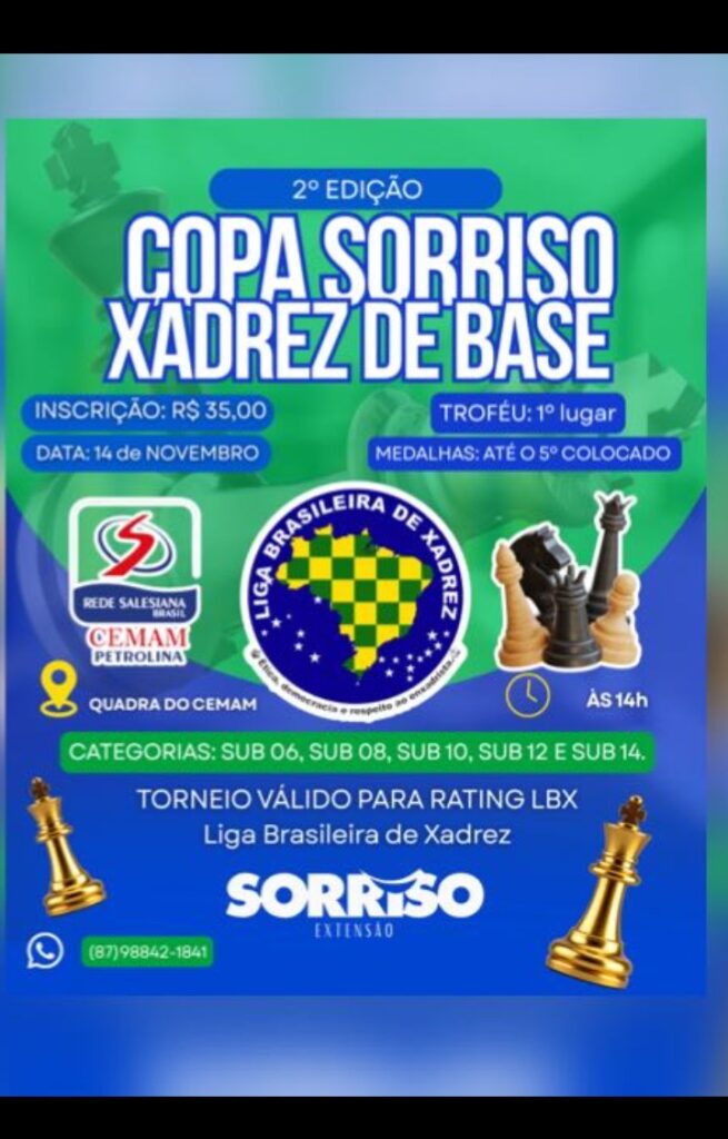 ll Copa Colégio Sorriso de Xadrez de Base 2026