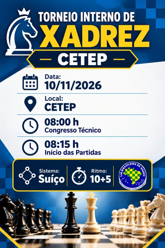Torneio Interno de Xadrez CETEP